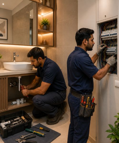 Plumbing & Electrical Services Virar to Dahanu